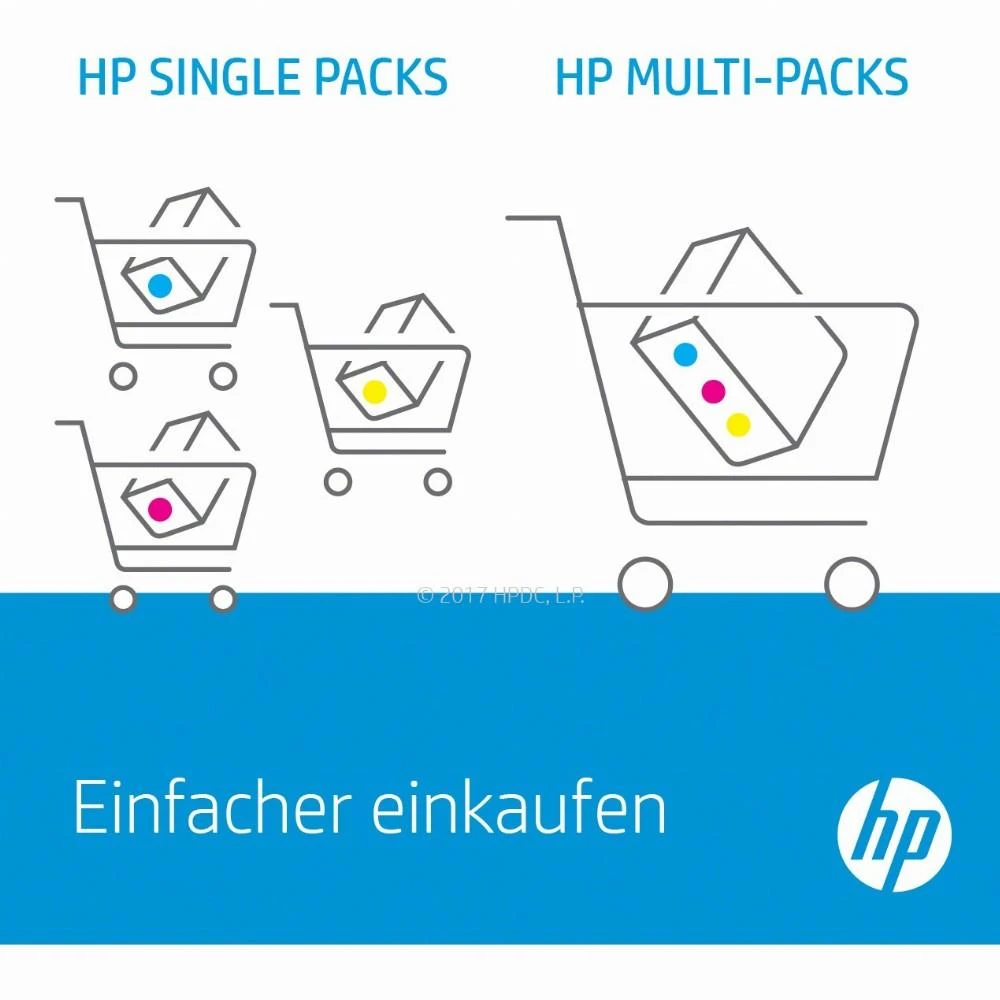 Hewlett Packard (HP) HP 205A kasetė, žalsvai mėlyna