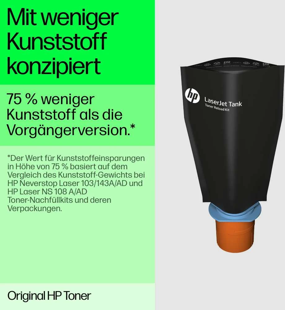 Hewlett Packard (HP) HP 153A Juodas Toneris Reload Kit, 2500 pages, for HP LaserJet Tank