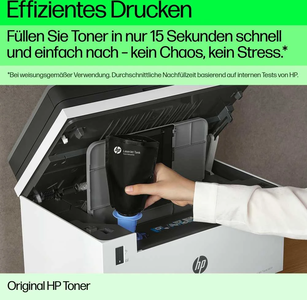 Hewlett Packard (HP) HP 153A Juodas Toneris Reload Kit, 2500 pages, for HP LaserJet Tank