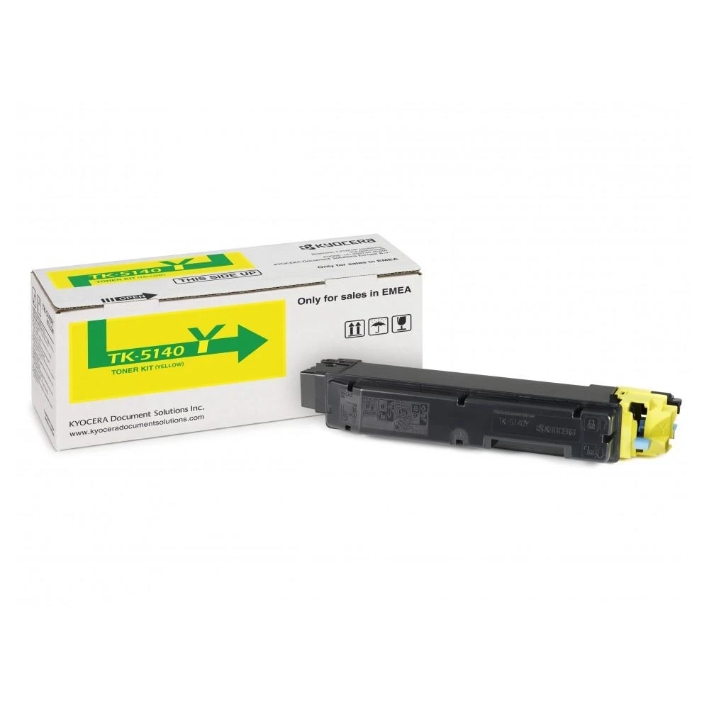 Kyocera TK-5140Y (1T02NRANL0) Lazerinė kasetė, Geltona