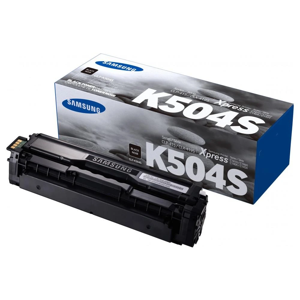 Hewlett Packard (HP) Toneris HP Samsung CLT-K504S Juodas| 2 500 pgs | CLP-415 CLX-4195