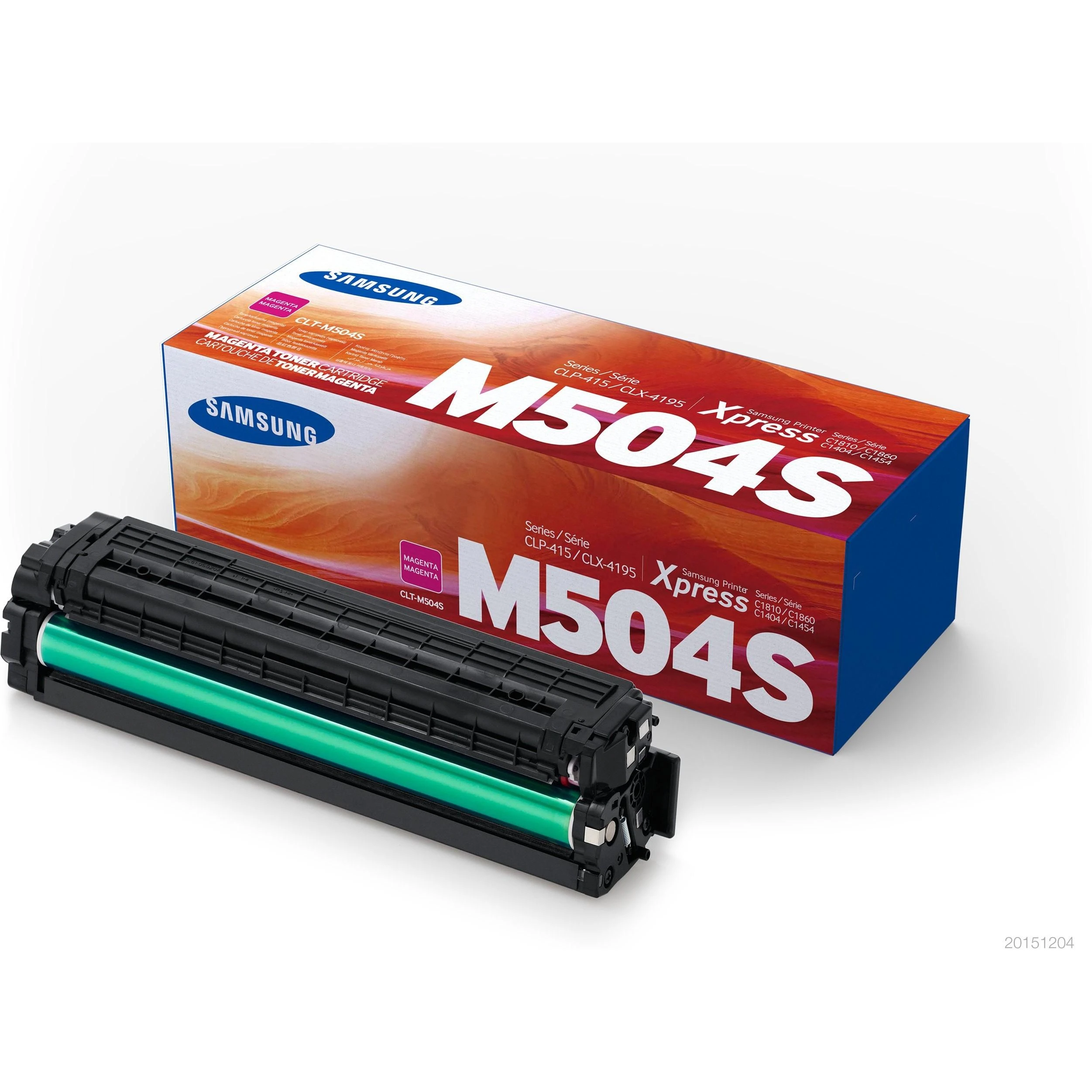 Hewlett Packard (HP) Toneriai HP Samsung CLT-M504S Magenta| 1 800 psl. | CLP-415 CLX-4195