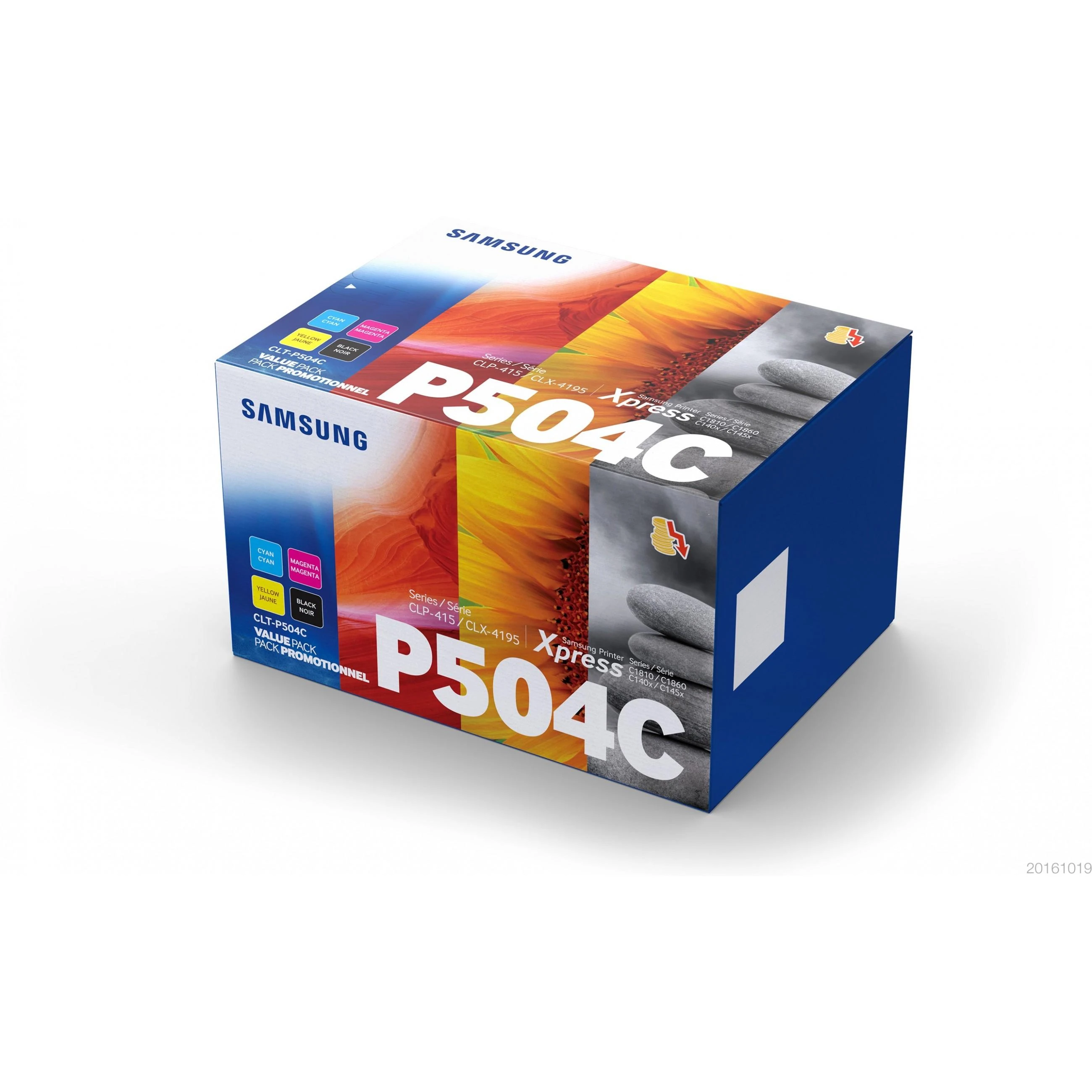 Hewlett Packard (HP) SAMSUNG CLT-P504C 4 vnt. CYMK dažų dėžė