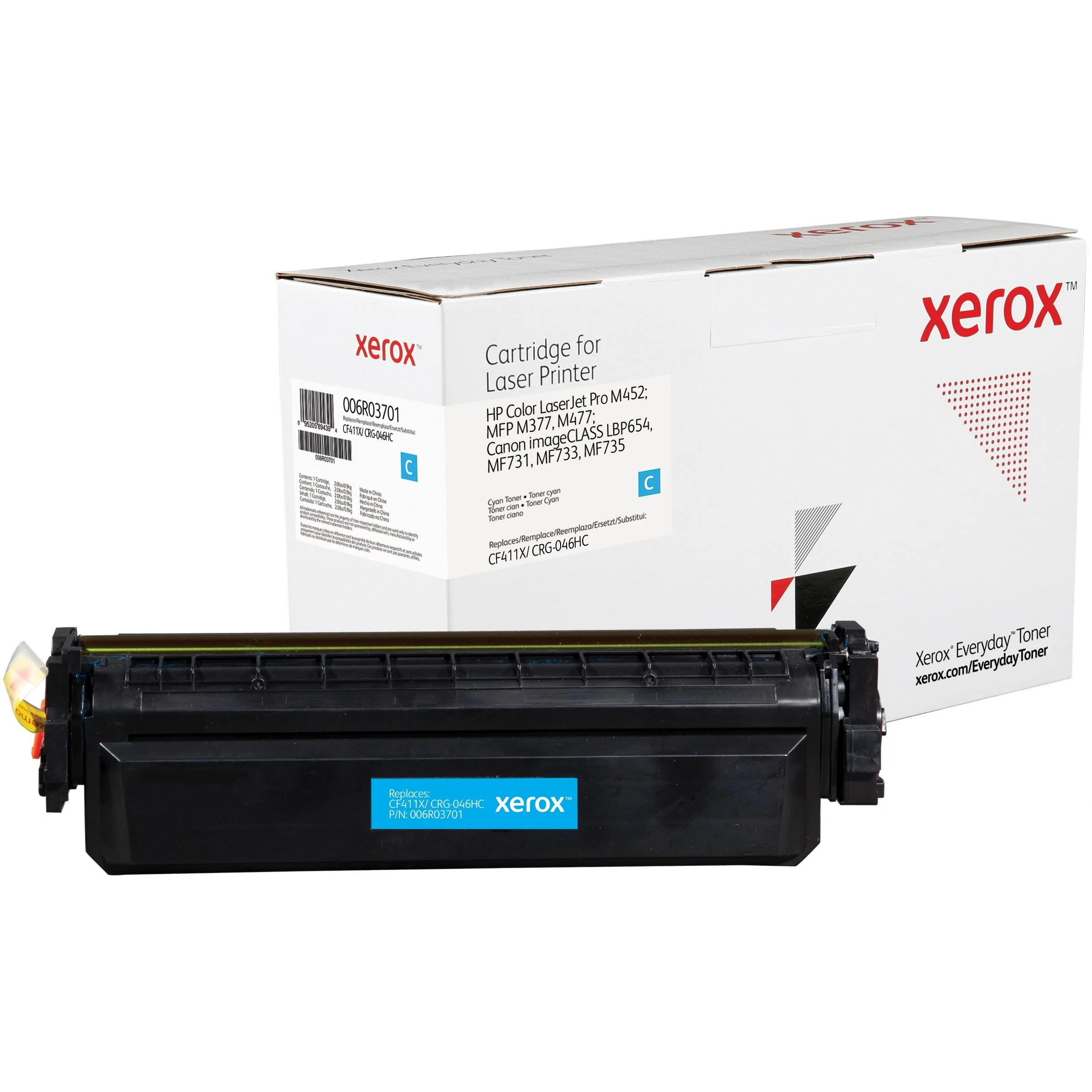 Xerox Everyday For HP 410X (CF411X) High, Lazerinė kasetė, Žydra