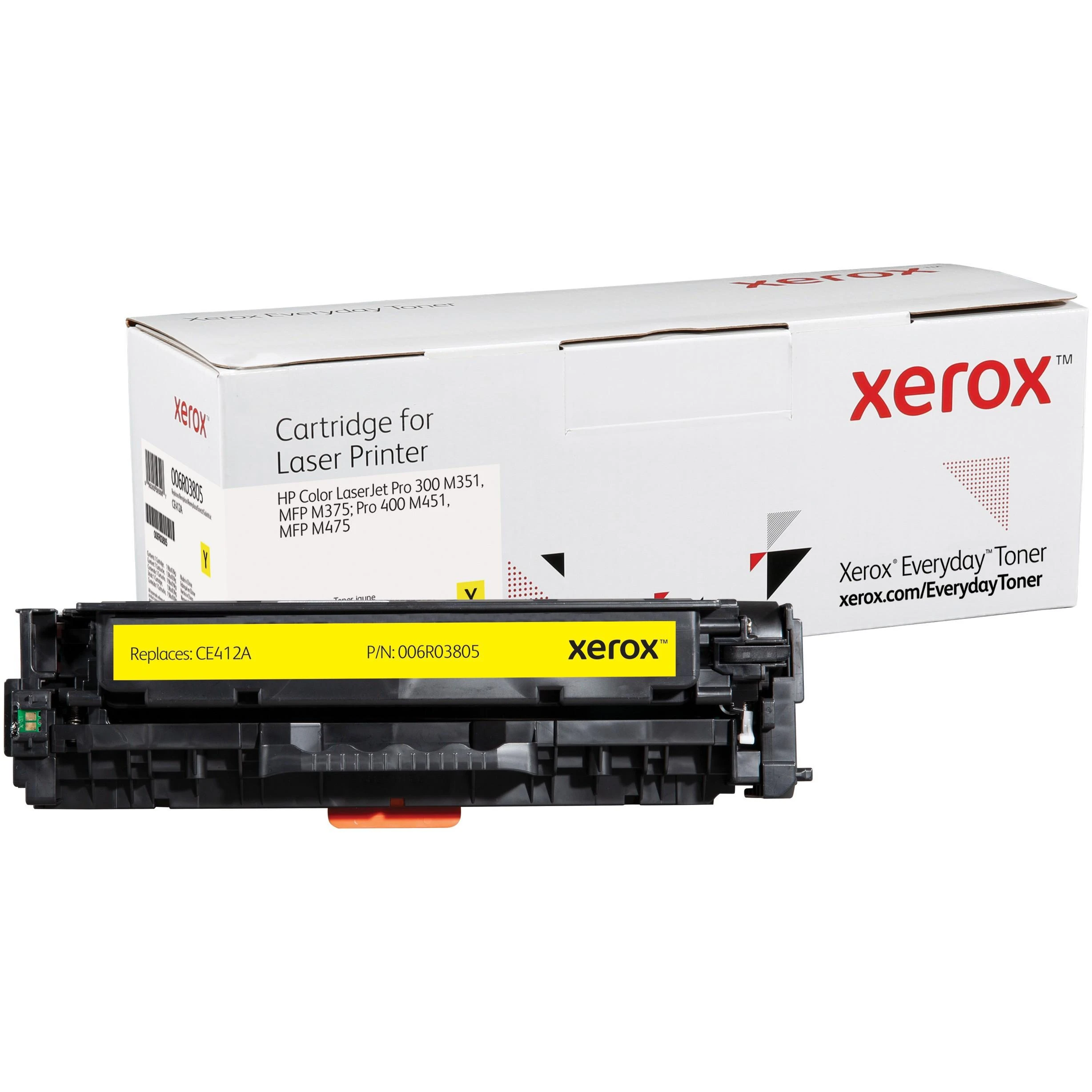 Xerox for HP No.305A CE412A geltona kasetė lazeriniams spausdintuvams, 2600, psl.