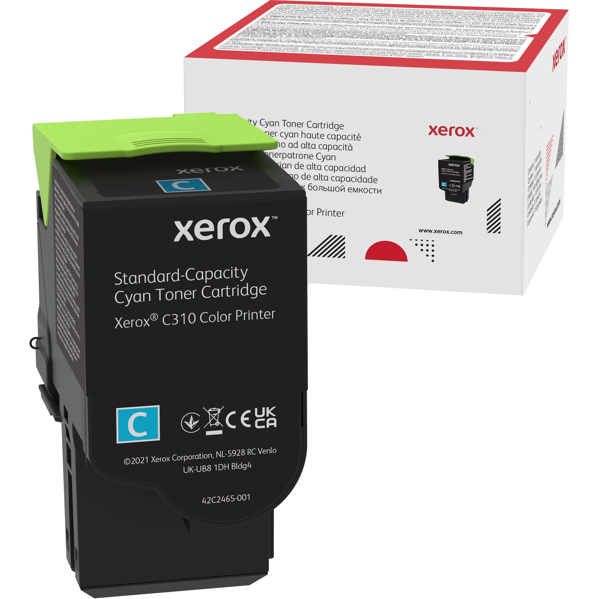 Xerox C310 / C315 (006R04357) kasetė lazeriniams spausdintuvams, Žydra (2000 psl.)