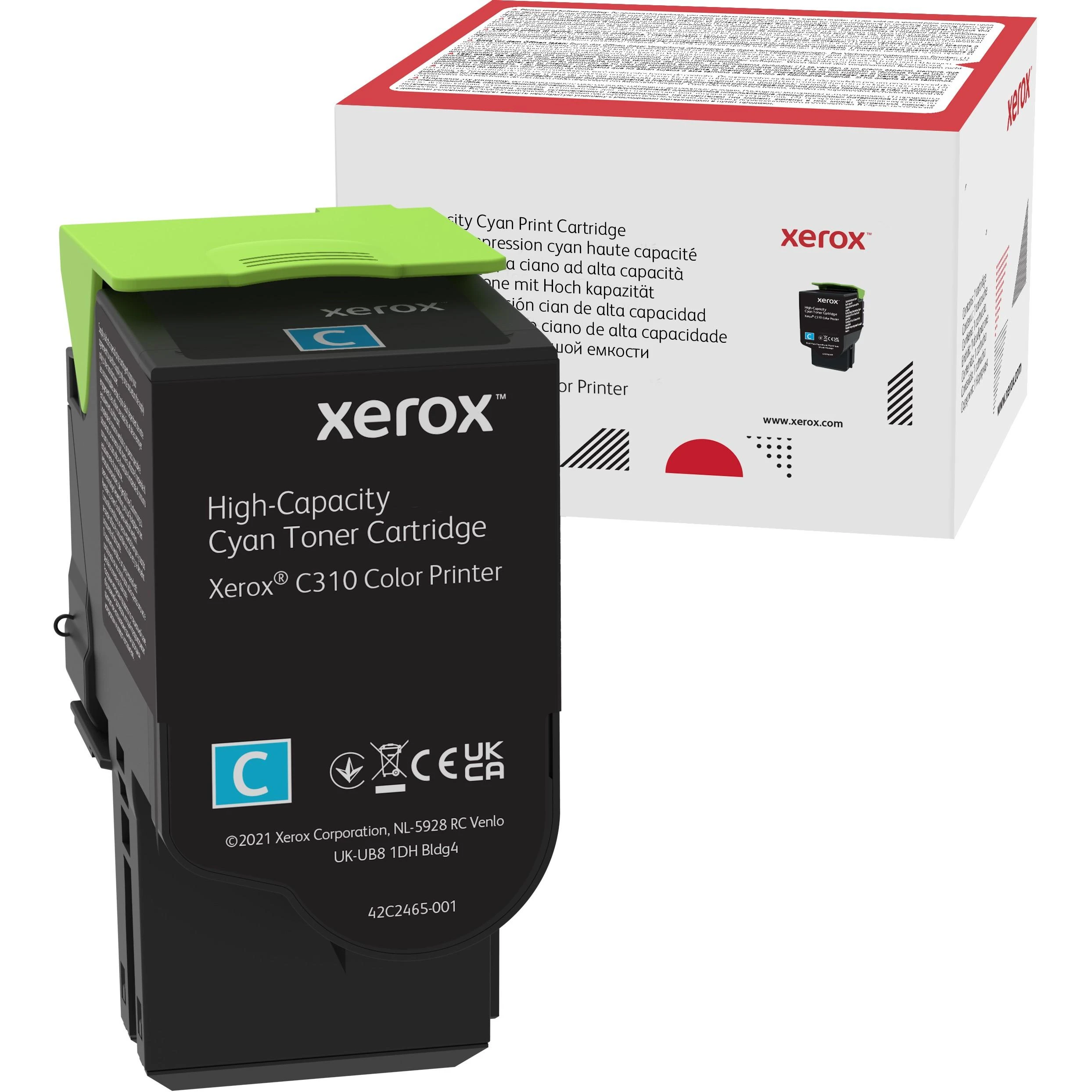 Xerox C310 / C315 (006R04365) kasetė lazeriniams spausdintuvams, Žydra (5500 psl.)