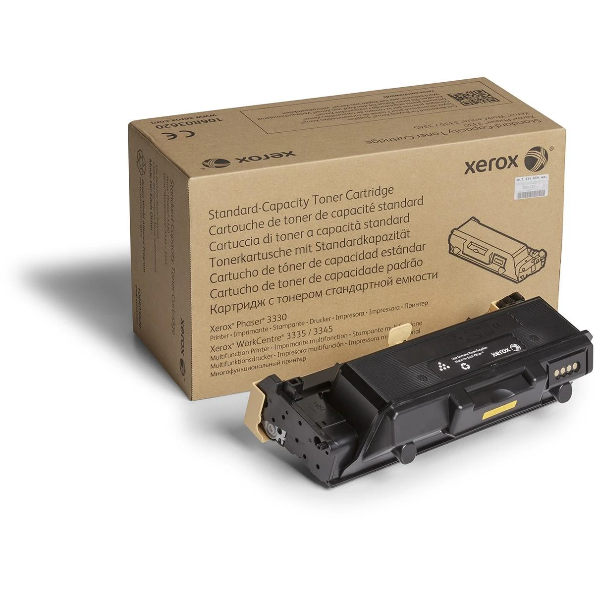 Xerox oryginalny toner 106R03620, juodas, 2500s