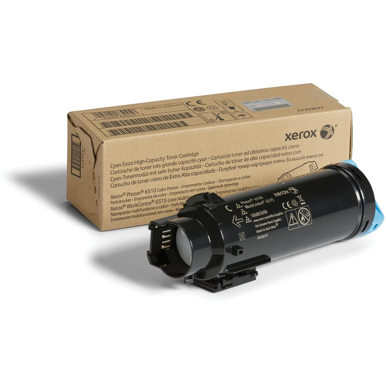 Tonerio Kasetė - Xerox Phaser 6510 4500 Puslapių Mėlyna