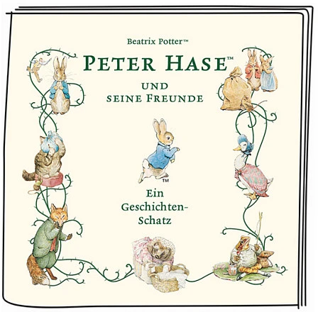 Radio Tonies Tonies Peter Rabbit and his friends - a treasure of stories, toy figure (radio play)
