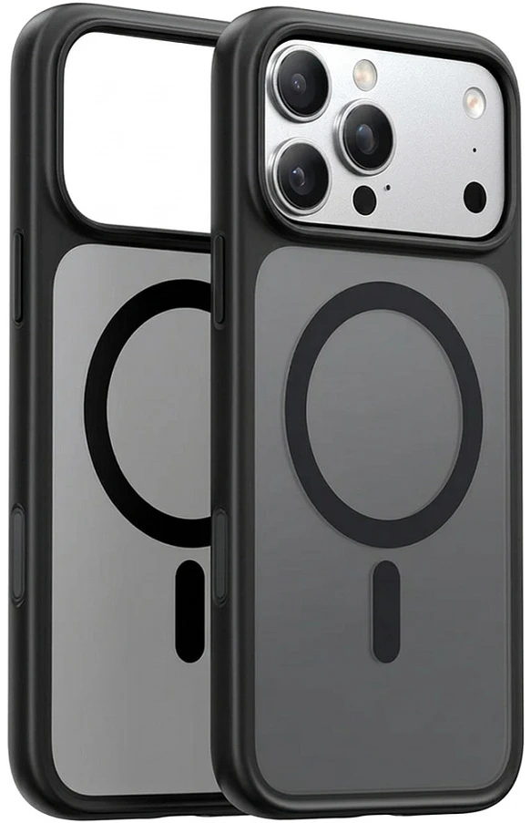 Dėklas Torras Guardian Magnetic, juodas - iPhone 17 Pro Max