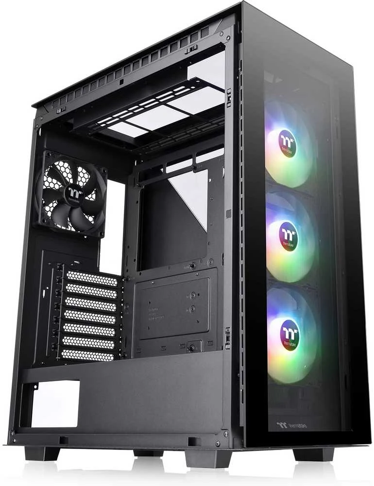 Thermaltake Divider 500 ARGB grūdintas stiklas - Juoda