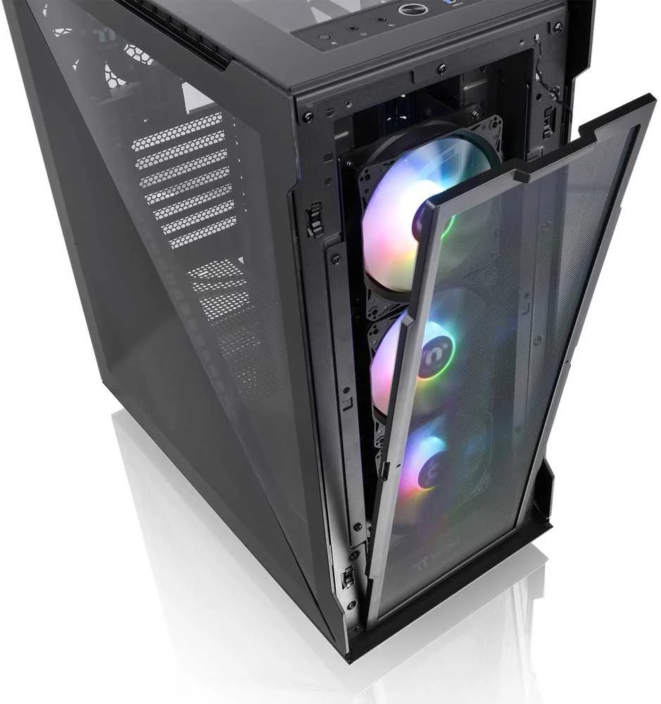 Thermaltake Divider 500 ARGB grūdintas stiklas - Juoda