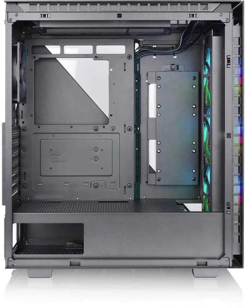 Thermaltake Divider 500 ARGB grūdintas stiklas - Juoda