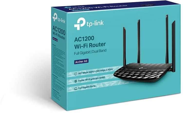 Belaidis maršrutizatorius TP-Link Archer A6