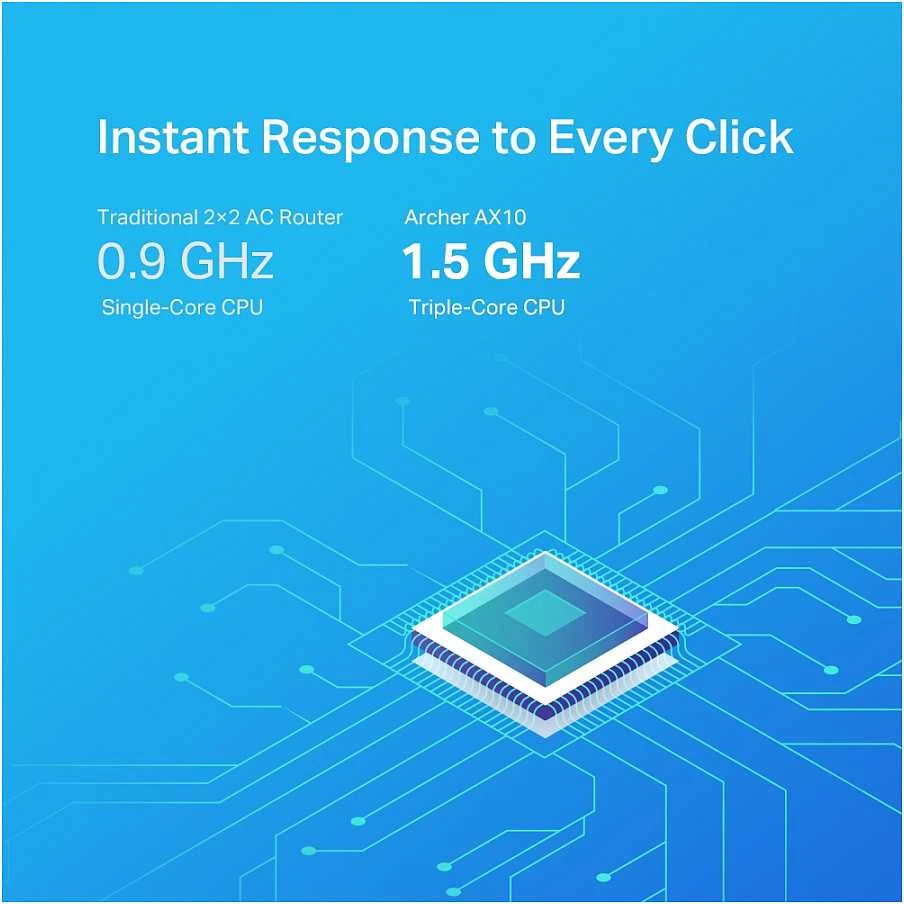 Maršrutizatorius TP-Link Archer AX10 AX1500 Wi-Fi 6