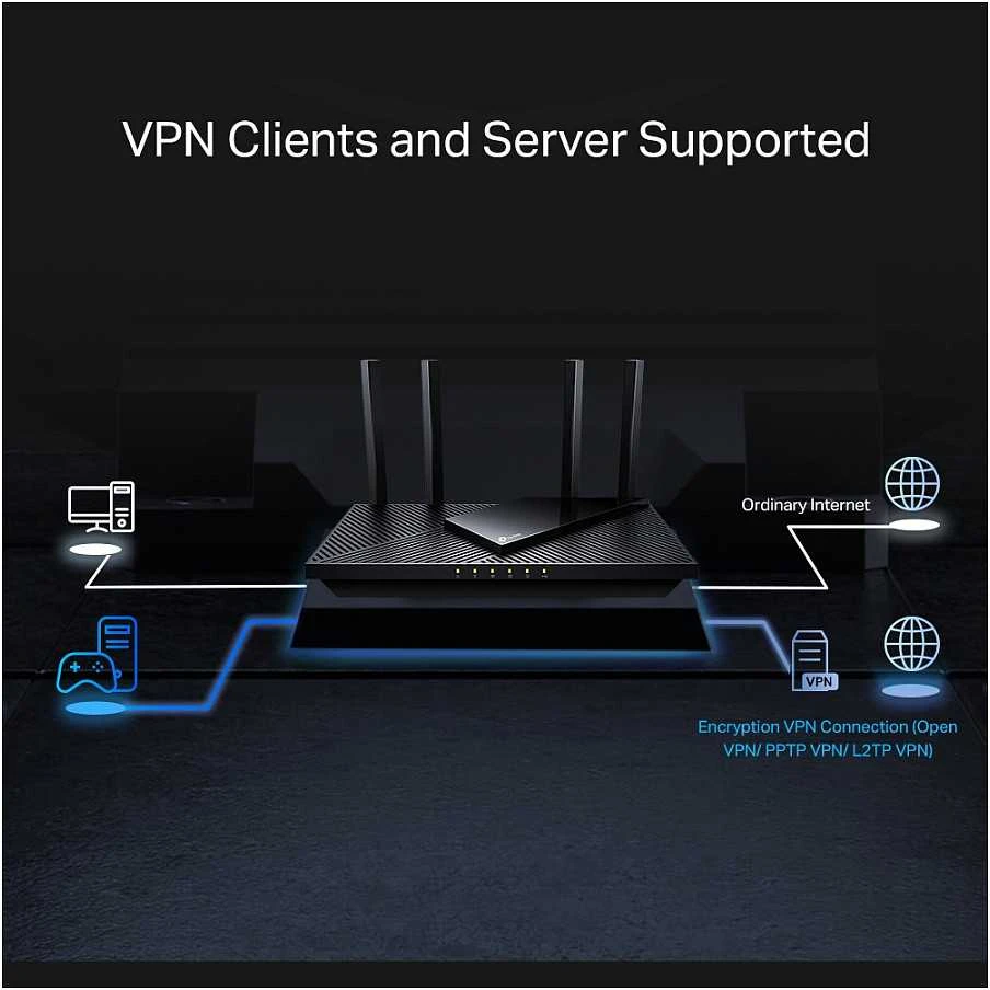Maršrutizatorius TP-Link Archer AX55 Pro AX3000 Multi-Gigabit Wi-Fi 6