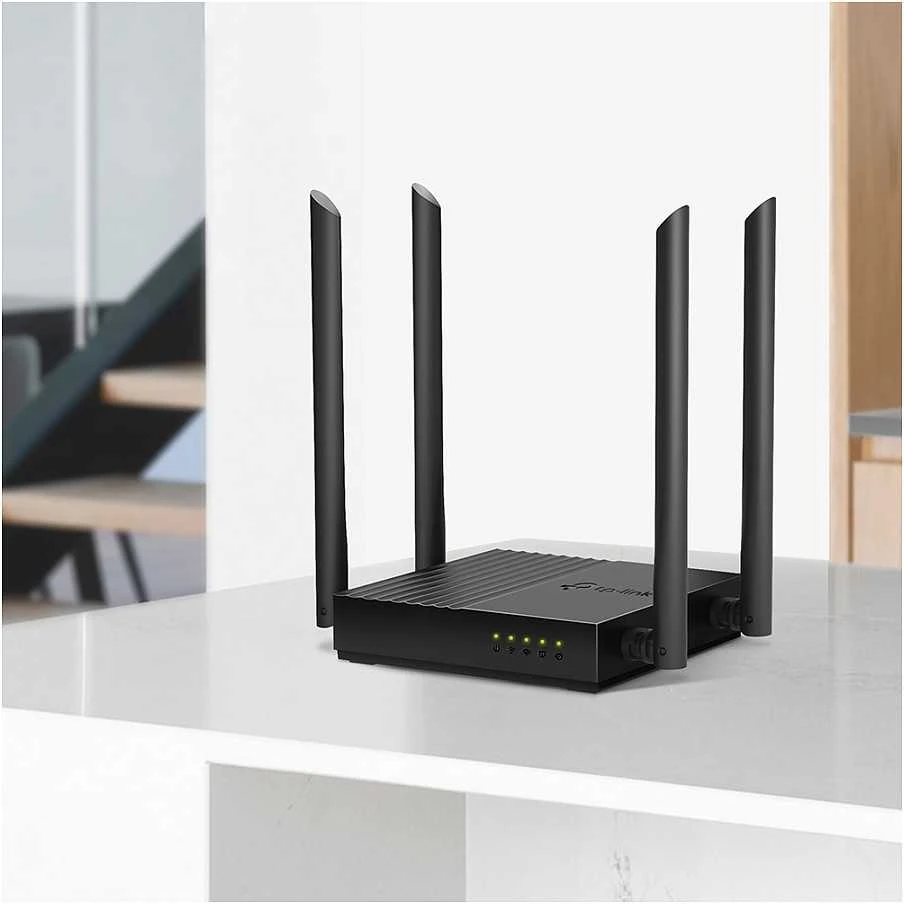 TP-LINK | AC1200 belaidis MU-MIMO Wi-Fi maršrutizatorius | Archer C64 2.0 | 802.11ac | 867+300 Mbit/s | 10/100/1000 Mbit/s | Ethernet LAN (RJ-45) jungtys 4 | Mesh palaikymas: Taip | MU-MiMO: Taip | Ne, mobilusis plačiajuostis ryšys: | Antenos tipas: 4 x fiksuota, visakryptė