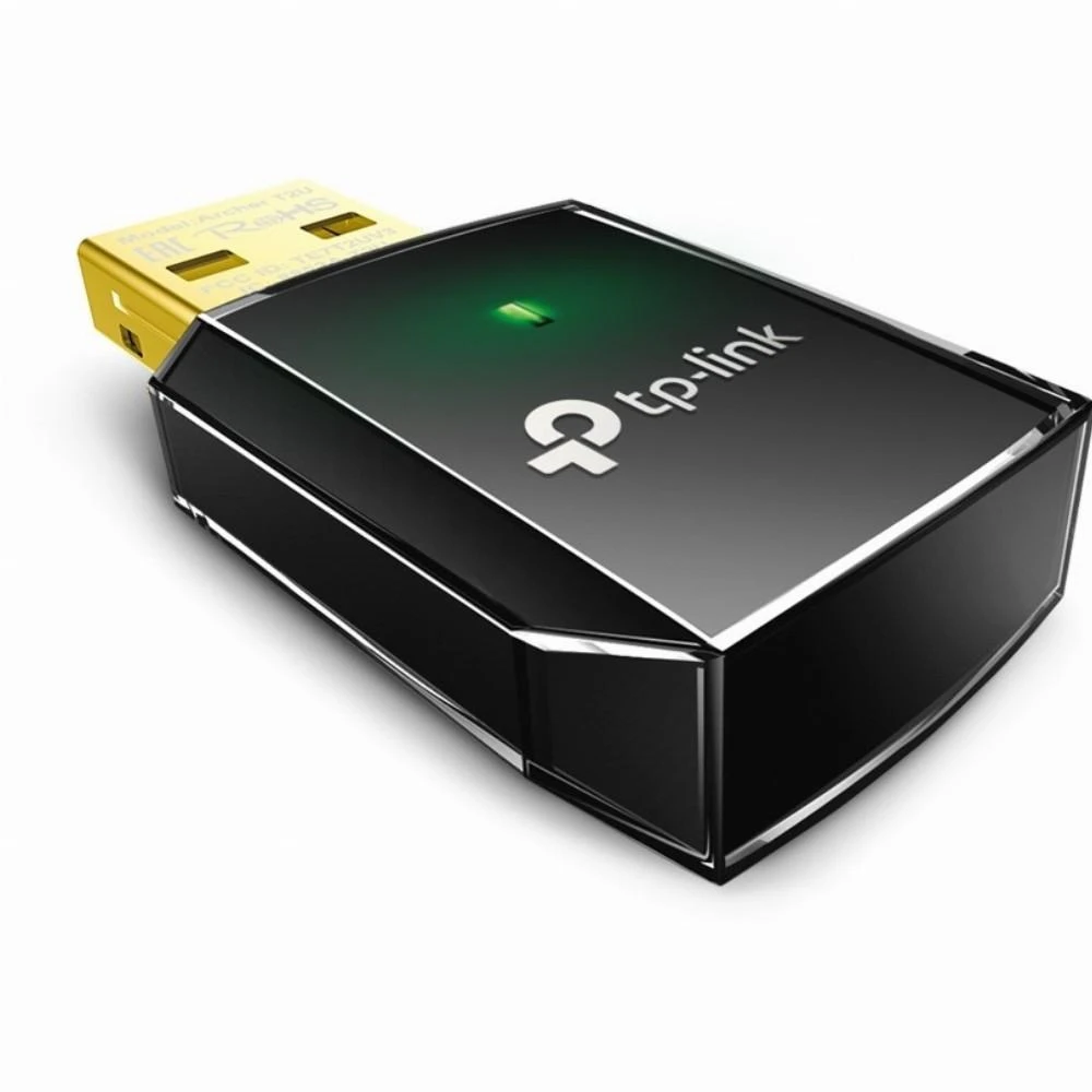 TP-LINK AC600 dviejų dažnių belaidis USB adapteris MTK 1T1R 433 Mbps esant 5 GHz dažniui + 150 Mbps esant 2,4 GHz dažniui 802.11ac/a/b/g/n USB 2.0