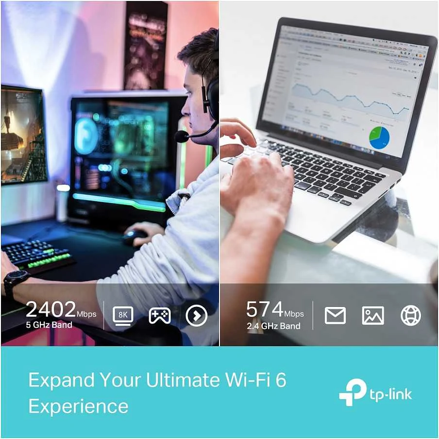 TP-LINK | AX3000 didelio stiprinimo dviejų dažnių „Wi-Fi 6“ USB adapteris | Archer TX50UH