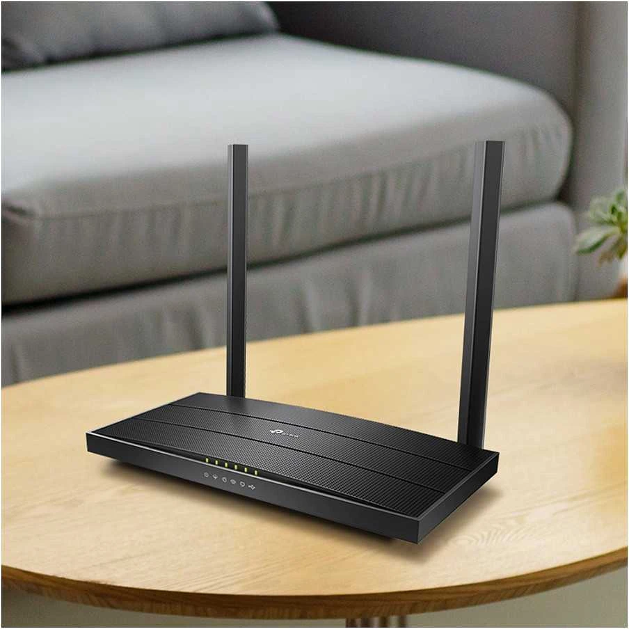 Belaidis Maršrutizatorius - TP-Link Archer AC1200 MU-MIMO VDSL/ADSL 4 LAN Prievadai Juodas
