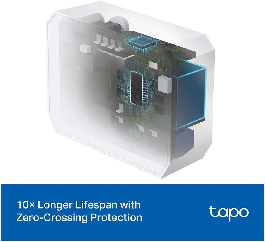 TP-Link Tapo S110E V1 - perjungimo modulis - išmanusis - belaidis - 802.11b/g/n, Bluetooth