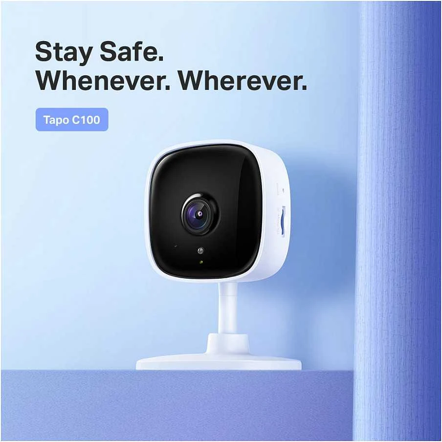 TP-LINK | Namų apsauga Wi-Fi kamera | Tapo C110 | Kubas | 3 MP | 3,3 mm/F/2,0 | Privatumo režimas, garso ir šviesos signalizacija, judesio aptikimas ir pranešimai, patobulintas naktinis matymas | H.264 | Micro SD, maks. 256 GB
