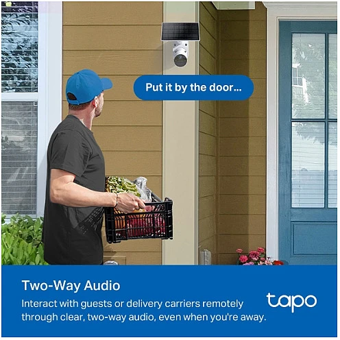 TP-Link Tapo C410 KIT apsaugos stebėjimo kamera Kulka (forma) IP apsaugos kamera Lauke 2304 x 1296 pikseliai Lubos / siena