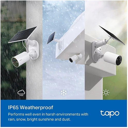TP-Link Tapo C410 KIT apsaugos stebėjimo kamera Kulka (forma) IP apsaugos kamera Lauke 2304 x 1296 pikseliai Lubos / siena
