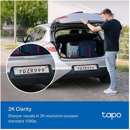 TP-Link Tapo C410 KIT apsaugos stebėjimo kamera Kulka (forma) IP apsaugos kamera Lauke 2304 x 1296 pikseliai Lubos / siena