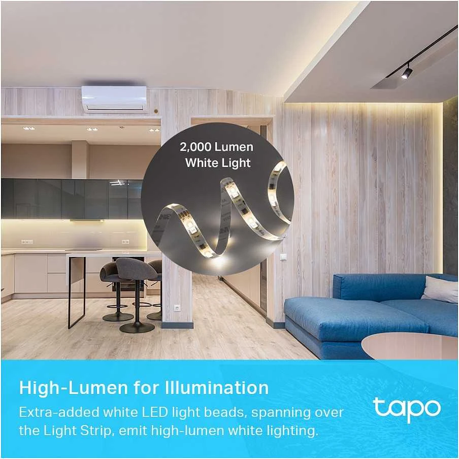 TP-Link išmanioji LED juostelė Tapo L930-10, „Wi-Fi“, 10 m, daugiaspalvė, ES