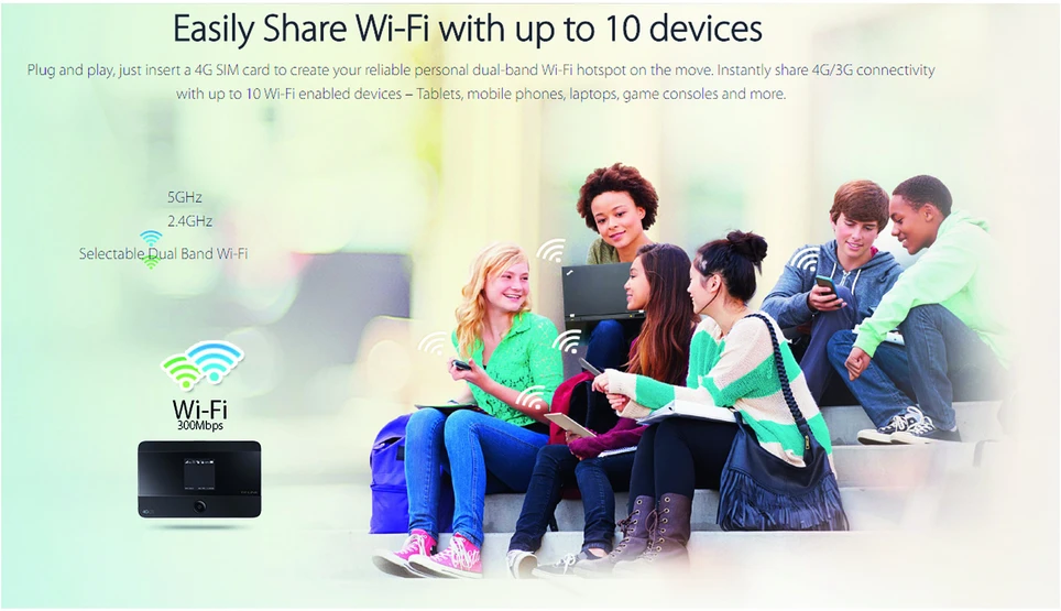 Modemas TP-LINK mobilusis 4G LTE WLAN Maršrutizatorius su integr.4G modemu, SIM kortelės lizdas, 1,4 colio TFT Ekranas, 2550 mAH Akku, Micro SD kortelės lizdas