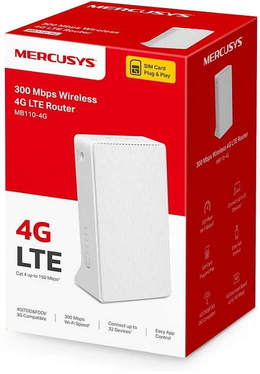 TP-Link Maršrutizatorius Mercusys MB110-4G
