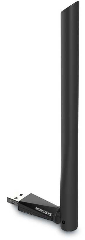 Karta jungiama į tinklą TP-Link Mercusys MU6H AC650 High Gain Wireless Dual Band USB Adapteris