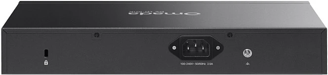 Šakotuvas TP-Link OMADA ES220GP tinklo komutatorius su valdomu gigabito eternetu (10/100/1000), maitinimu per eternetą (PoE), Juodas
