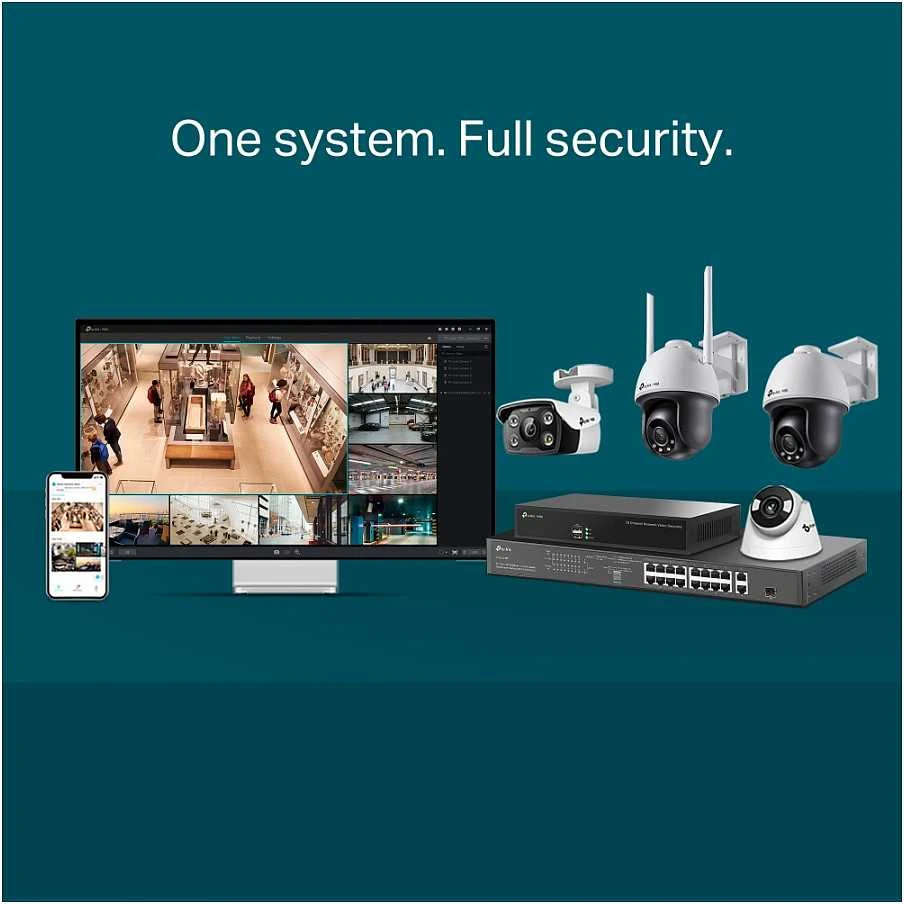 TP-LINK | VIGI 4MP lauko visų spalvų Wi-Fi Pan Tilt tinklo kamera | VIGI C540-W | Kupolas | 4 MP | 4 mm | IP66 | H.265+/H.265/H.264+/H.264 | MicroSD