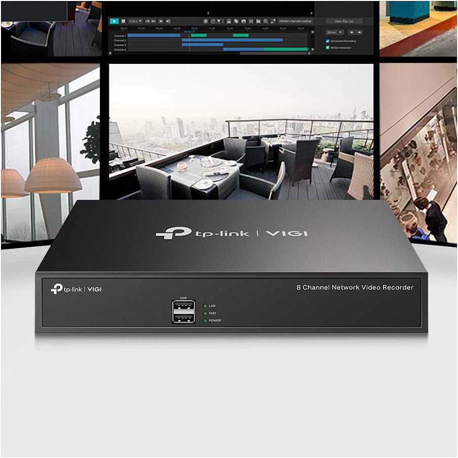 TP-LINK | Tinklo vaizdo įrašymo įrenginys | VIGI NVR1008H