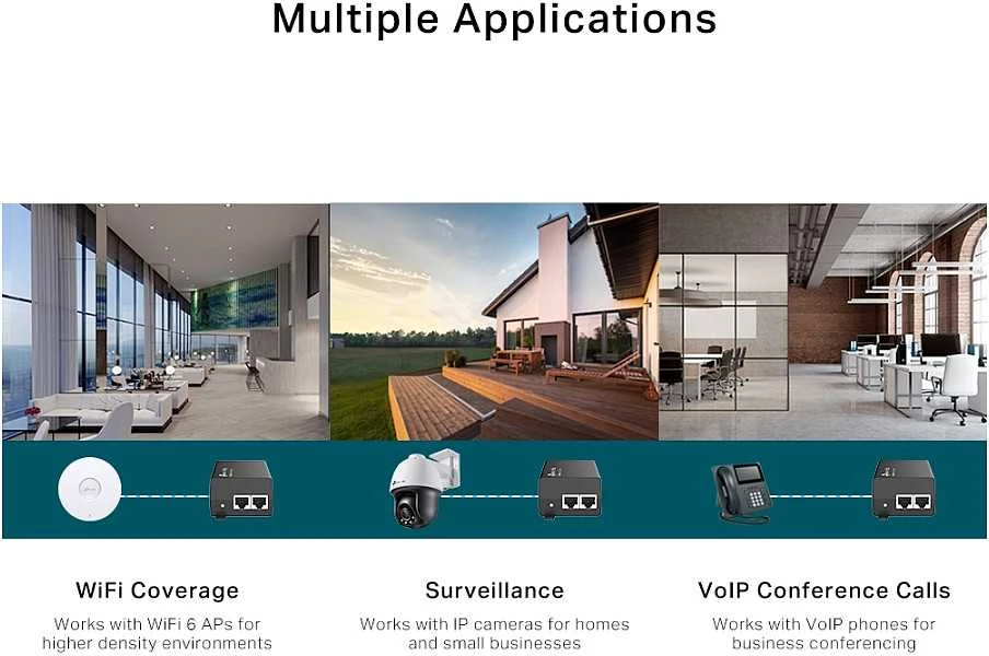 TP-LINK | Omada 2.5G PoE+ purkštuko adapteris
