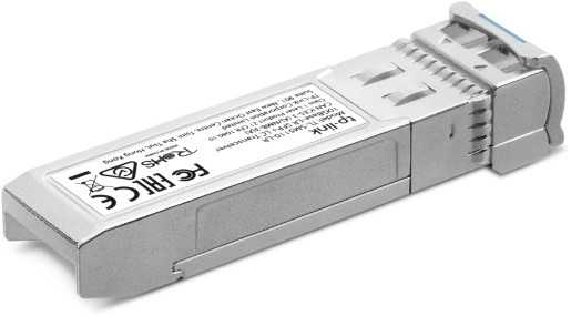 Šakotuvas TP-Link Modulis SFP D-Link Omada 10Gbase-LR SFP+ LC Transceiver, 8-PackSPEC: 1310 nm Single-mode, LC Duplex Connector, Up to 10 km Distance