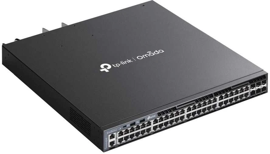 Šakotuvas TP-LINK SG6654XHP Omada 48-Port Gigabit sukraunamas L3 valdomas PoE+ jungiklis su 6 10G lizdais | TP-LINK