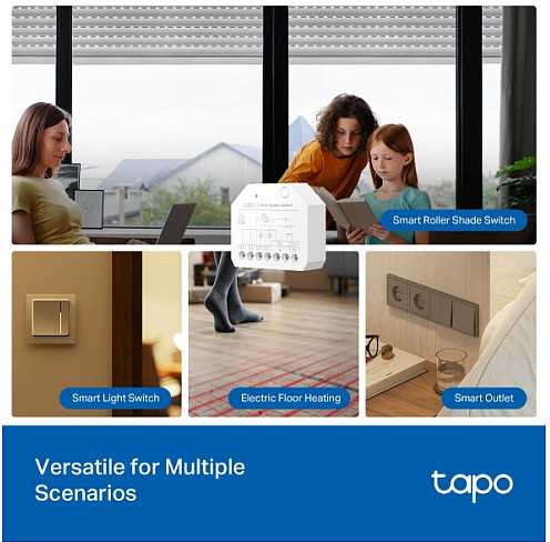 TP-Link Tapo S112 V1 - Switch Module - Smart - belaidis - 802.11b/g/n, Bluetooth
