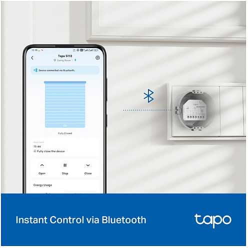 TP-Link Tapo S112 V1 - Switch Module - Smart - belaidis - 802.11b/g/n, Bluetooth