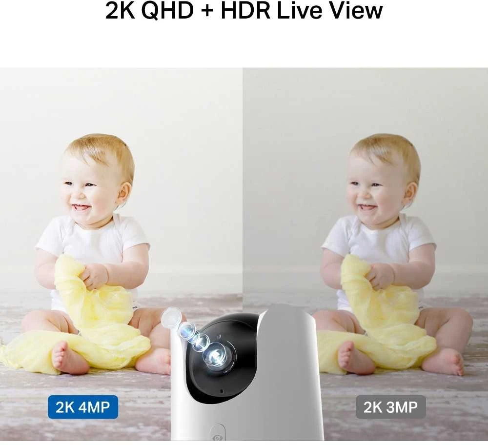 Išmanioji Kamera - TP-Link Tapo C225 2560 x 1440 Pikselių