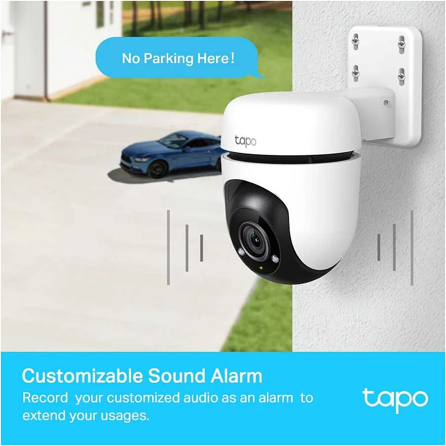 TP-LINK | Pakreipiama/sukama dirbtinio intelekto namų apsaugos „Wi-Fi“ kamera | Tapo C500 | Kupolinė | 2 MP | H.264 | „Micro SD“ kortelė, iki 512 GB