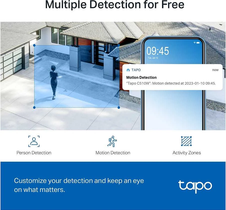 Lauko Kamera - TP-Link Tapo C510W 2304 x 1296 Pikseliai