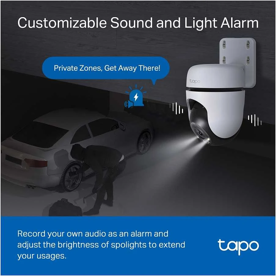 Lauko Kamera - TP-Link Tapo C510W 2304 x 1296 Pikseliai