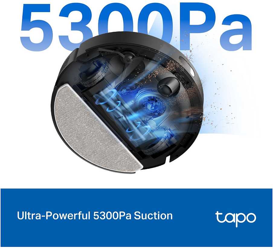 TP-Link Tapo RV30 Max Plus valymo robotas