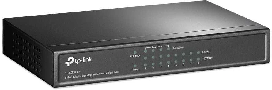Šakotuvas TP-Link TL-SG1008P PoE