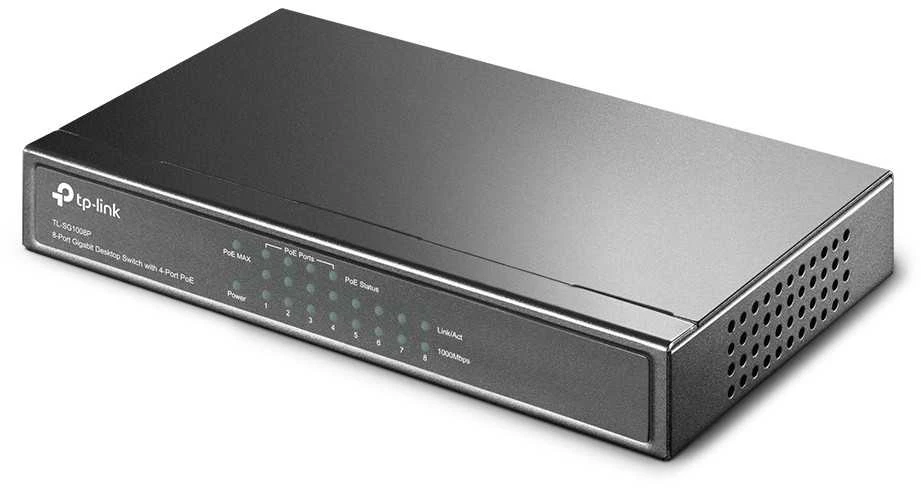Šakotuvas TP-Link TL-SG1008P PoE