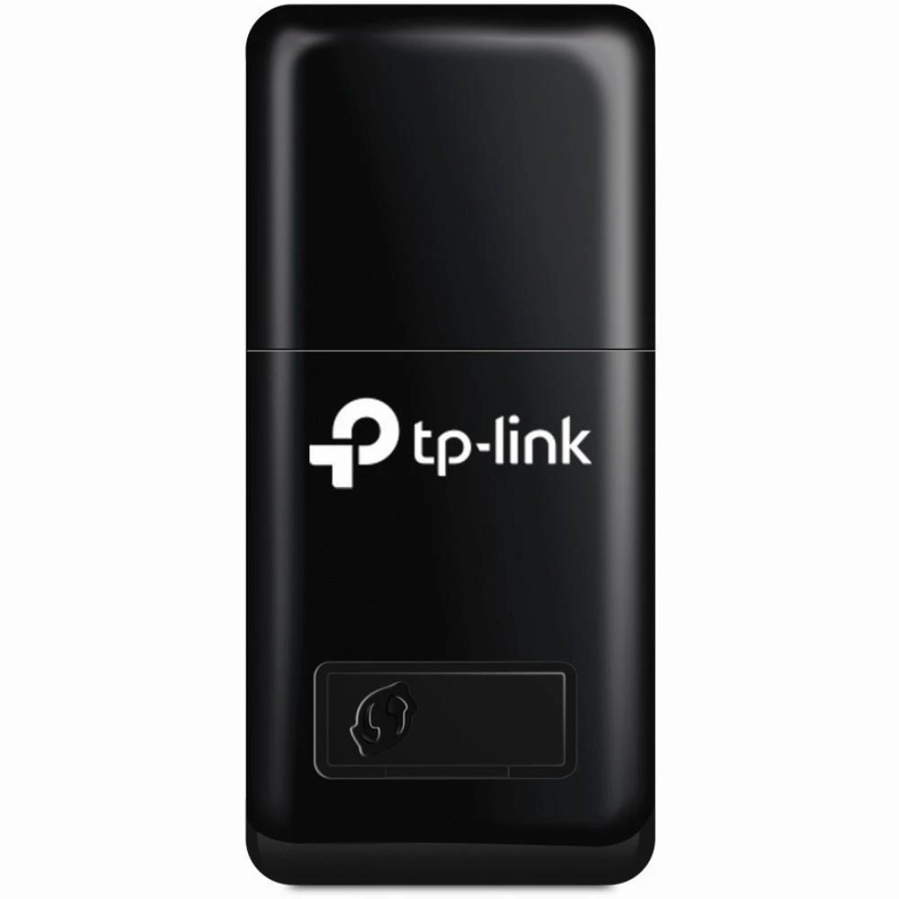 TP-LINK N300 WLAN Mini-USB adapteris, 2,4 GHz, 802.11b/g/n, QSS mygtukas, Autorun įrankis, palaiko Windows XP/Vista/7/8 ir MacOS